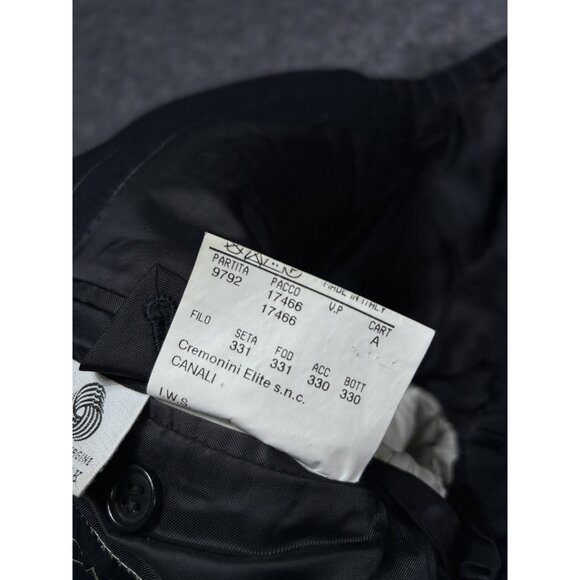 Canali Classic Pinstripe Wool Blazer Jacket  - Size M /EU 48 Made in Italy - Picture 5 of 14